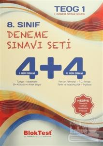 8. Sınıf TEOG 1 Deneme Sınavı Seti 4+4 Kolektif