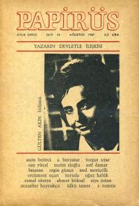 Papirüs Aylık Dergi Sayı 15 Ağustos 1967 Kolektif