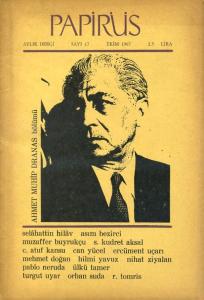 Papirüs Aylık Dergi Sayı 17 Ekim 1967 Kolektif