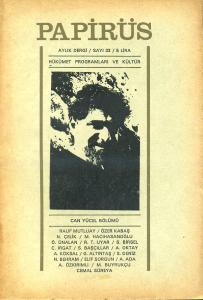 Papirüs Aylık Dergi Sayı 33 Mart 1969 Kolektif