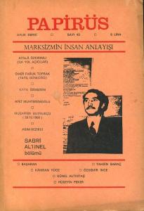 Papirüs Aylık Dergi Sayı 42 Aralık 1969 Kolektif